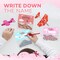 4E's Novelty 36 Pack Valentine’s Day Foam Airplane Gliders with Cards – Pre-Packaged Classroom Exchange Gifts for Kids, Candy Alternative Party Favor Toys Bulk
